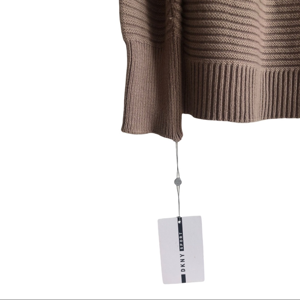 NWT DKNY Beige sweater - Picture 2 of 2